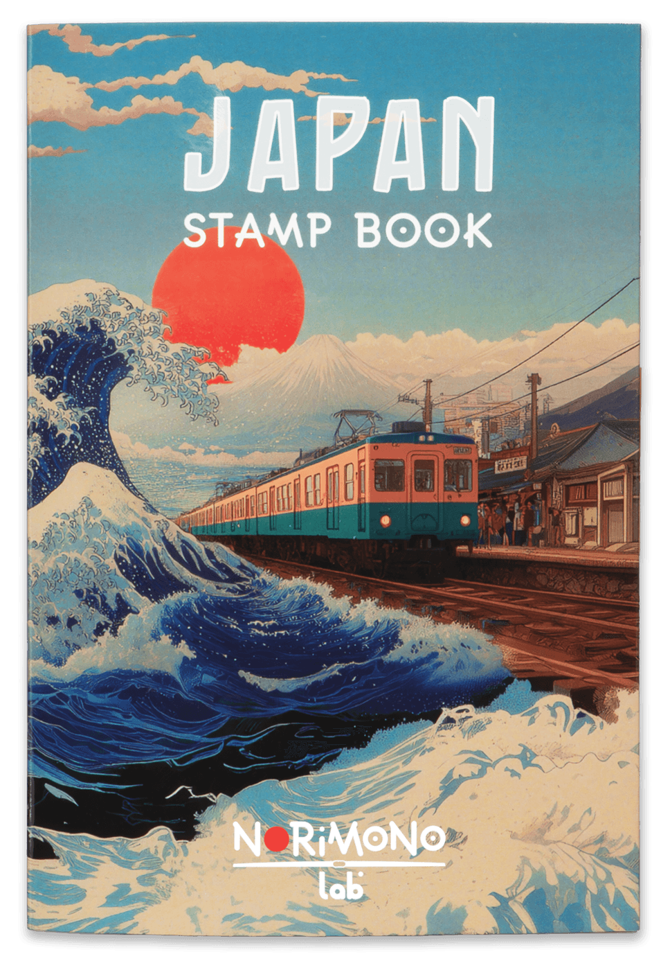 Japan Stamp Book — The Great Wave cover